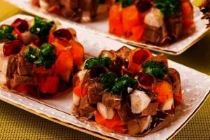 Aspic of beef tongue - cooking recipes