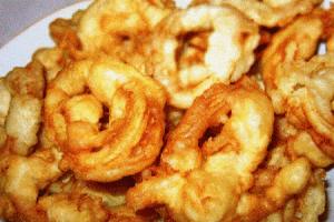 Crispy squid in triple batter Squid rings in batter easy recipe