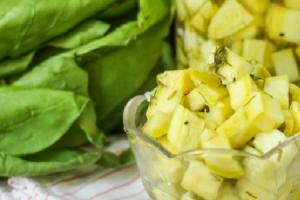 Pickled zucchini like milk mushrooms