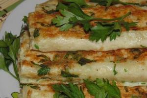 프라이팬에 튀긴 피타 빵 : 조리법, 채우기