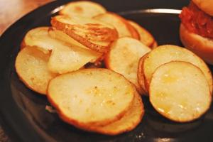 Why do potatoes burn?