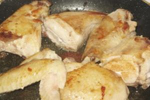 닭고기 조림 : 사진이 담긴 조리법