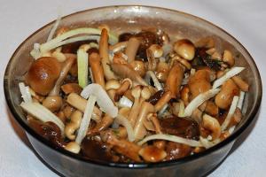겨울을위한 맛있는 절인 포르 치니 버섯 요리법
