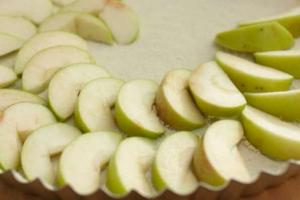 Grandma's charlotte is a real charlotte, it is from a stale roll Lush charlotte with apples