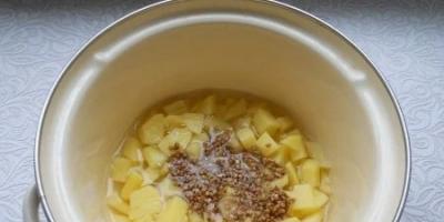 Lenten buckwheat soup, meat-free recipe