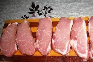 사진이 포함된 돼지고기 요리법