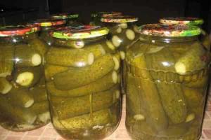 Canned cucumbers in liter jars - recipes for every taste