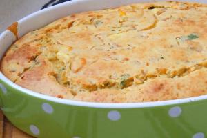 Quick cabbage pie with kefir recipe