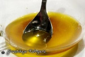 Georgian nut sauce, step-by-step recipe with photos Bazhe sauce recipes